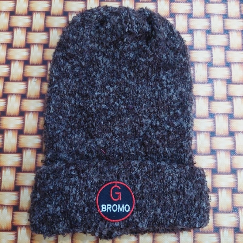 Topi Beanie - Coklat Tua
